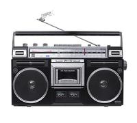 Silva Schneider PCR 1980 BT - Grabadora de Casete portátil Retro con Bluetooth y función de grabación