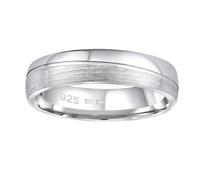 SILVEGO QRD8453M - Anillo de Boda para Mujer y Hombre Plata 925 (15)