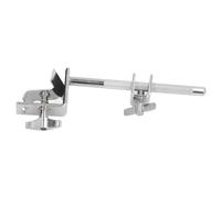 Silventa de cencerro de plata, soporte de cencerro estándar, accesorio de instrumentos de percusión, ajuste vertical de herramientas, para configuraciones de percusión