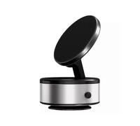 (silver)2024 New Electric Vacuum Magnetic Suction Car Phone Mount 360 Rotation Holder