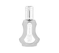 Silver Al Rehab - Perfume 35 ml (ámbar, oriental, árabe, Oud, Misk, almizcle, perfume natural, madera de agar, etéreo, aroma Attar)