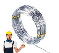 Silver Aluminum Craft - Soft Bendable Metal DIY for Doll Skeletons, Model Cars, Bicycles, Sculptures, Flower Arrangements, Art and Craft Projects, Flexible Wire for Handmade Creations