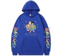 Silver Basic Nick y Charlie Heartstopper Sudadera para Mujeres/Niñas Adolescentes TV Series Heartstopper Merch Ropa Y2K Sudadera M,Azul-2