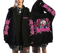 Silver Basic SKZ Just Feel The Rock KPOP Sudadera con Capucha negra-Black4-4XL1