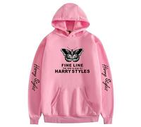 Silver Basic Sudadera Ha-rry Styles para Hombre Nuevo álbum Love on Tour Merch Sudadera con Capucha Concierto Ropa Sudadera Deportiva M, Rosa D-1