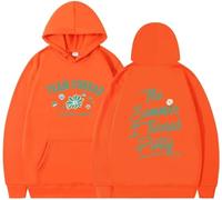 Silver Basic The Summer Turned Pretty Sudadera con Capucha Y2K para Mujeres en otoño e-Orange-S1