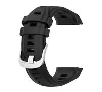 (Silver Black)Correa Silicona Garmin Instinct 2s Transpirable Pulsera Repuesto Actividades