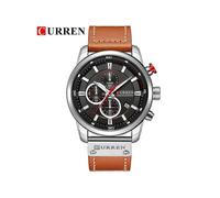 (silver black) Top Brand Luxury Chronograph Quartz Watch Men Sports Watches Military Army Male Wrist Watch Clock relogio masculino