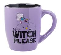 Silver Buffalo Disney Villains Ursula Sea Witch Please Jumbo - Taza de cerámica curvada (750 ml)
