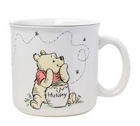 Silver Buffalo Disney Winnie The Pooh Piglet-Taza de cerámica para Caravana, But First Hunny Camper (20 onzas)