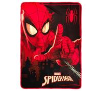 Silver Buffalo Marvel Universe Spidey Close Up Web Shooter - Manta de Forro Polar de 45 x 60 Pulgadas