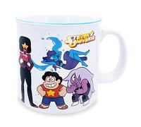 Silver Buffalo Steven Universe Crystal Gems - Taza de cerámica para café espresso, capacidad para 20 onzas