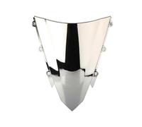 (Silver)CBR 500R Motorcycle Windshield Windscreen Double Bubble ABS For Honda CBR500R 2016 2017 2018