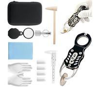 Silver Coin Tester, Pocket Tester | Portable Sensitive Magnet Resonance | Silver Testing Kit With Coin Holder For Display Cases Auctions Travel Home Jewelry Sovereigns