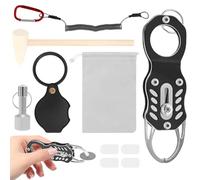 Silver Coin Tester,Portable Hammer Magnifier Glass Magnet Keychain - Coin Size Verificatio Mechanism And Acoustic Resonance Technology, N Tool,for Lovers Family Friends Professionals Enthusiasts