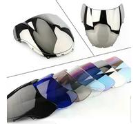 (Silver)con Windshield For Honda CBR600 CBR 600 F4 1999-2000 Double Bubble WindScreen Motorcycle Accessories