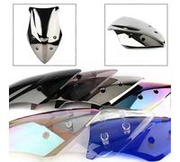 (Silver)con Windshield For SUZUKI GSX-S GSXS 1000F GSXS1000F 2015-2020 Double Bubble WindScreen Motorcycle
