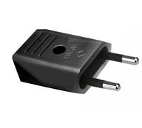 Silver Electronics 9157 - Clavija Macho (10 A, 250 V) Color Negro