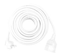 Silver Electronics 9219 Alargador Eléctrico, Blanco, 10 metros