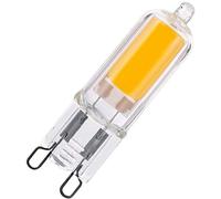 SILVER ELECTRONICS -Bombilla LED ECO Tubular T37, Potencia: 9W, Casquillo: E27, Temperatura de color: 3.000K, Flujo luminoso: 806 lm, hasta 15.000 HORAS de VIDA útil