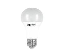 Bombilla led eco decorativa silver electronics estandar 15w=100w - e27 - 3000k - 1600 lm - 180º - luz calida - a+