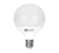 Silver Electronics - Bombilla LED Globo 12W E27 5.000K 1.155 lúmenes