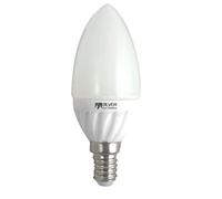 Bombilla led silver electronics vela 5w e14 5000k 470lm