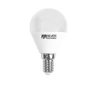 Silver Electronics LED Esférica Regulable, E14, 5 watts, Blanco