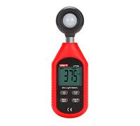 Silver Electronics - Mini Luxómetro (UT383), Medidor de luz digital, Mide eficazmente la intensidad de luz y muestra resultados por pantalla, Autoapagado a los 5 min, Útil y práctico