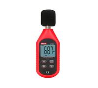 Silver Electronics - Mini Sonómetro (UT353), Ideal para medir sonido digital, Convierte sonido ambiental en señales eléctricas, Muestra datos por pantalla, Monitorea constantemente el sonido ambiental