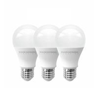 SILVER ELECTRONICS Pack x3 Bombillas LEDECO estándar E27 640lm 6W 6000K 220º 20.000h