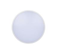 SILVER ELECTRONICS Plafón LED superficie HYDRA redondo Ø285mm 18W 1800lm 3CCT + marco blanco