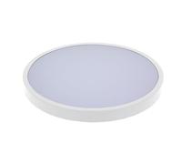 SILVER ELECTRONICS Plafón LED superficie HYDRA redondo Ø410mm 36W 3600lm 3CCT + marco blanco