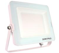 Focor proyector led silver electronics forge + proyector ip65 20w 5700k blanco