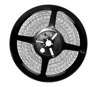 SILVER ELECTRONICS Tira Led de 5m PRO 120 leds/metro. 24 Voltios. Luz Neutra 4000k. Protección IP20. Chip: SMD 2835. Corte cada 10 cms. nergética Color Negro.