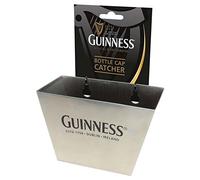 Silver Guinness Bottle Cap Catcher With Black Dublin - Ireland Text