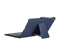 Silver HT - Funda con Teclado Bluetooth para Tablet Samsung Galaxy Tab A8 2022 10.5 Azul