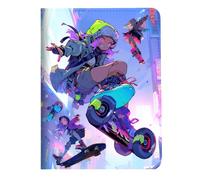 Silver HT - Funda para Tablet Samsung Tab A11+ y A9+ con función Soporte, Estampado excluviso Roller y Tapa antiarañazos.