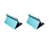 Silver HT - Funda Universal Basic para Tablets de 9 a 11 Pulgadas con función Soporte. Azul (Paquete de 2)