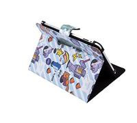 Silver HT - Funda Universal Estampada Pixel Gamer par atablet de 9 a 11" con función Soporte. Materiales y Acabados Goma de Seguridad Anti-Apertura.