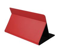 Silver HT - Funda Universal para Tablet de 9 a 11 Pulgadas con función Soporte y Auto-Apagado Wave Roja