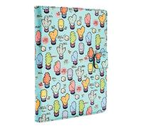 Funda universal rotatory 360º silver ht para tablet 9 - 10.1pulgadas cactoos green metal