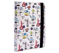 Silver HT - Funda Universal Space Silver Metal para Tablets de 9 a 11 Pulgadas. Funda con función Soporte y ángulo multiajustable. Espacial y Moderno.