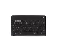 Silver HT - Teclado Inalámbrico Wireless Keyboard (English Layout/Teclado en inglés). Compatible con Windows, iOS, Android y Smart TV. Batería de Larga Duración.
