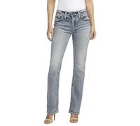 Silver Jeans Women's Suki High-Rise Baby Bootcut Jean