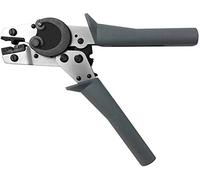 Silver Line by Weidmüller 485840 - Herramienta crimpadora (rango de trabajo 0,5 - 4,0 mm², con posibilidad de desbloqueo, bloqueo forzado)