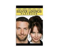 Silver Linings Playbook 2012 - Póster artístico para decoración de pared, hogar, dormitorio, estética, pintor, sala de estar, decoración de pared, estilo sin marco, 50 x 75 cm
