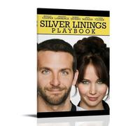 Silver Linings Playbook 2012 - Póster de paisaje fotográfico para decoración del hogar y la oficina, lienzo decorativo para pared, decoración familiar moderna, marco de baño, estilo 08 x 12 pulgadas