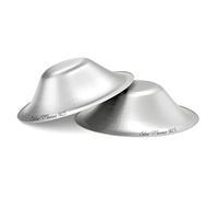 Silver Mamas - calma y protege pezones, cáscaras de pecho, chupete de pezones, sanador de pezones agrietado, vasos de plata para enfermería (tamaño normal)