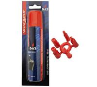 Silver Match Recarga de Gas Universal para encendedores de Gas 90 ml con 5 Conectores